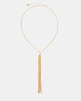 TASSEL Gold Beaded Pendant Women's Necklace | Steve Madden